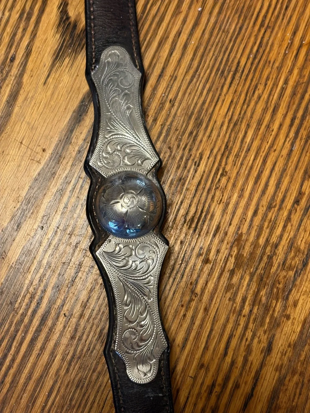 Horse Tack Vintage Billy Royal Silver Western Show Horse Headstall/Breast Collar - Picture 6 of 10